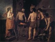 Diego Velazquez Forge of Vulcan oil on canvas